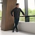 【WEB限定 WARDROBE SMART】スエードライク ジップ ブルゾン