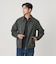 【WEB限定 WARDROBE SMART】スエードライク ジップ ブルゾン