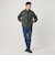 【WEB限定 WARDROBE SMART】スエードライク ジップ ブルゾン