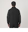 【WEB限定 WARDROBE SMART】ブラックメルトン レザーライク ジップ ブルゾン