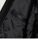 【WEB限定 WARDROBE SMART】ブラックメルトン レザーライク ジップ ブルゾン