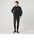 【WEB限定 WARDROBE SMART】ブラックメルトン レザーライク スタジャン