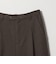 【WEB限定 Wardrobe DAILY MINIMAL】チェック バックゴム ワイドパンツ