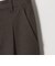 【WEB限定 Wardrobe DAILY MINIMAL】チェック バックゴム ワイドパンツ