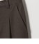 【WEB限定 Wardrobe DAILY MINIMAL】チェック バックゴム ワイドパンツ