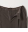 【WEB限定 Wardrobe DAILY MINIMAL】チェック バックゴム ワイドパンツ