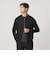【WEB限定 WARDROBE SMART】マシーンウォッシャブル ウールミックス ポロカラーニット ジャケット