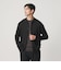 【WEB限定 WARDROBE SMART】マシーンウォッシャブル ウールミックス ポロカラーニット ジャケット