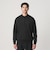 【WEB限定 WARDROBE SMART】マシーンウォッシャブル ウールミックス ポロカラーニット ジャケット
