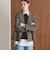 【WEB限定 Wardrobe DAILY MINIMAL】テーラード チェック ジャケット