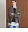 【WEB限定 Wardrobe DAILY MINIMAL】テーラード チェック ジャケット