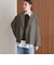 【WEB限定 Wardrobe DAILY MINIMAL】テーラード チェック ジャケット