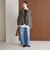 【WEB限定 Wardrobe DAILY MINIMAL】テーラード チェック ジャケット