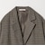 【WEB限定 Wardrobe DAILY MINIMAL】テーラード チェック ジャケット