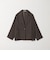 【WEB限定 Wardrobe DAILY MINIMAL】テーラード チェック ジャケット