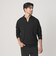 【WEB限定 WARDROBE SMART】マシーンウォッシャブル ウールミックス スキッパー ニット