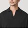 【WEB限定 WARDROBE SMART】マシーンウォッシャブル ウールミックス スキッパー ニット