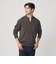 【WEB限定 WARDROBE SMART】マシーンウォッシャブル ウールミックス スキッパー ニット
