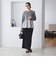 【WEB限定 Wardrobe DAILY MINIMAL】レイヤードフレアニットプルオーバー ウォッシャブル