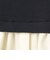 【WEB限定 Wardrobe DAILY MINIMAL】レイヤードフレアニットプルオーバー ウォッシャブル