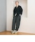 【WEB限定 Wardrobe DAILY MINIMAL】バイカラー ジップ カーディガン