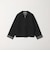 【WEB限定 Wardrobe DAILY MINIMAL】バイカラー ジップ カーディガン