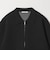 【WEB限定 Wardrobe DAILY MINIMAL】バイカラー ジップ カーディガン