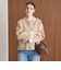 【WEB限定 Wardrobe DAILY MINIMAL】バイカラー ジップ カーディガン