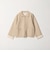 【WEB限定 Wardrobe DAILY MINIMAL】バイカラー ジップ カーディガン