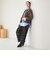 【WEB限定 Wardrobe DAILY MINIMAL】バイカラー ジップ カーディガン
