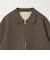【WEB限定 Wardrobe DAILY MINIMAL】バイカラー ジップ カーディガン