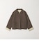 【WEB限定 Wardrobe DAILY MINIMAL】バイカラー ジップ カーディガン