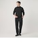 【WEB限定 WARDROBE SMART】マシーンウォッシャブル ウールミックス ジャケット クルーネック ニット