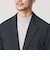 【WEB限定 WARDROBE SMART】マシーンウォッシャブル ウールミックス ジャケット クルーネック ニット