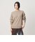 ウールカシミヤ天竺 クルーネック ニットプルオーバー ウォッシャブル