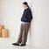 フリース スナップ プルオーバー