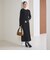 【WEB限定 Wardrobe DAILY MINIMAL】リブニット フレアワンピース