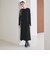【WEB限定 Wardrobe DAILY MINIMAL】リブニット フレアワンピース