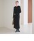 【WEB限定 Wardrobe DAILY MINIMAL】リブニット フレアワンピース