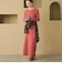 【WEB限定 Wardrobe DAILY MINIMAL】リブニット フレアワンピース
