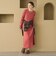 【WEB限定 Wardrobe DAILY MINIMAL】リブニット フレアワンピース