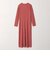 【WEB限定 Wardrobe DAILY MINIMAL】リブニット フレアワンピース