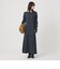 【WEB限定 Wardrobe DAILY MINIMAL】リブニット フレアワンピース