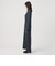 【WEB限定 Wardrobe DAILY MINIMAL】リブニット フレアワンピース