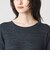 【WEB限定 Wardrobe DAILY MINIMAL】リブニット フレアワンピース