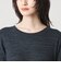 【WEB限定 Wardrobe DAILY MINIMAL】リブニット フレアワンピース