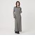 【WEB限定 Wardrobe DAILY MINIMAL】リブニット フレアワンピース