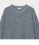 ユナイテッド コットン アゼ クルーネック ニット ウォッシャブル