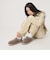 【国内EXCLUSIVE】＜UGG＞クラシック マイクロ ブーツ カーフヘアー/スリッポン