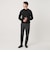 【WEB限定 WARDROBE SMART】マシーンウォッシャブル ウールミックス アゼ クルーネック